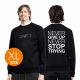 hisQNET N.G.U. SWEATER (TH) -TB(XL)