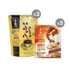 PRIKKA Spicy Coffee x 3 + PRIKKA Dessert Coffee x 5
