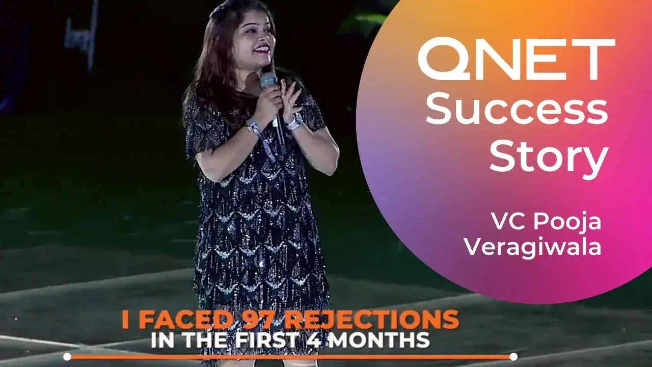 ผู้แนะนำ 4 QNET Success Stories | VC Pooja Veragiwala